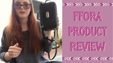 FFORA product review | Wheelchair accessory bags [CC]