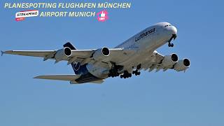 Live Planespotting Flughafen München (EDDM/MUC) 05.06.26 #live #livestream #aviation