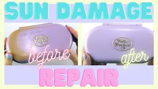 Restoring a Sun Damaged Compact | 1992 Stampin’ School | Vintage Polly Pocket Collection