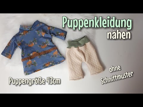 Video: Wie Man Ein Outfit Für Eine Puppe Näht