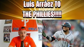 LUIS ARRAEZ TO THE PHILLIES!!!