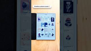 Custom Notebook Covers on reMarkable! 📝 #remarkable #remarkablepaperpro #remarkabletips