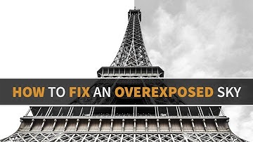 How to Fix an Overexposed Sky - PHOTOSHOP TUTORIAL
