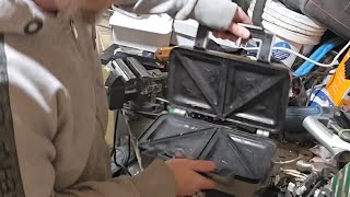 Scrapping a toasted sandwich maker. Whats inside? @scrappingscotland