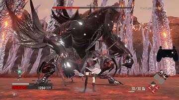 Code Vein - Hellfire Knight - Difficulty 10 - Solo/No Damage/No Items