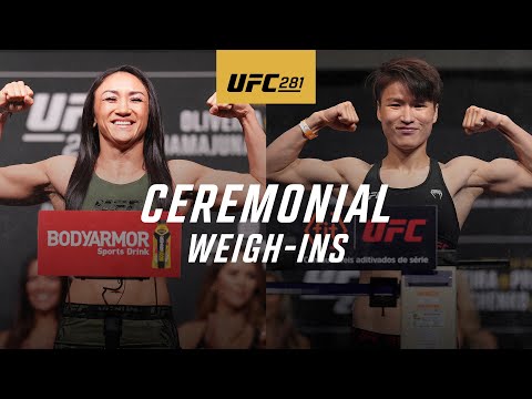 UFC 281: Ceremonial Weigh-In
