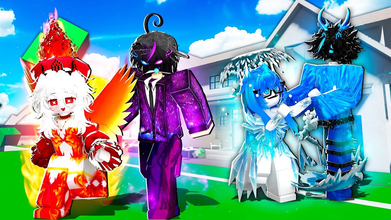 SOMOS UNA FAMILIA ELEMENTAL EN BROOKHAVEN!! 😱😱