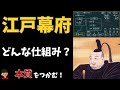 江戸幕府の成立(幕藩体制、江戸幕府の仕組み)について東大卒の元社会科教員がわかりやすく解説(江戸時代)【日本の歴史】
