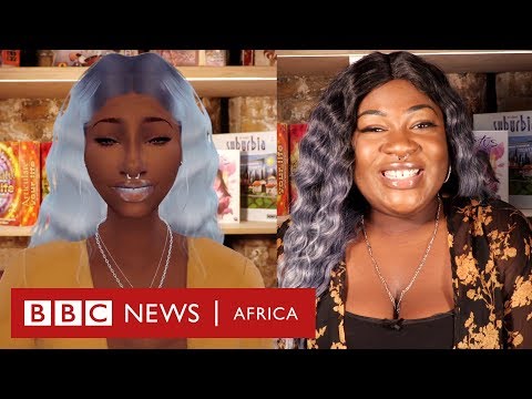 Ebonixsims: Creating custom content for gamers like me - BBC Africa
