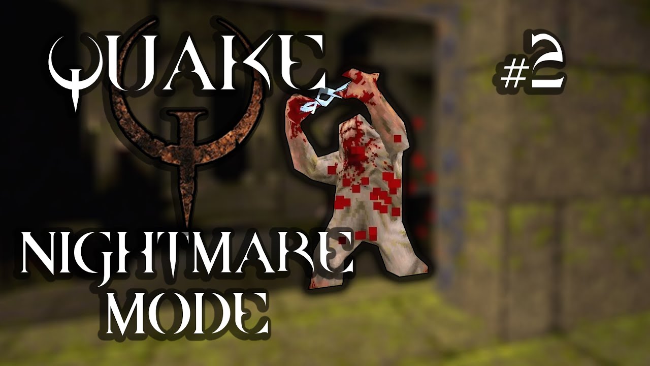 Step away from the grenade | Quake | Nightmare mode | E1M3: The Necropolis