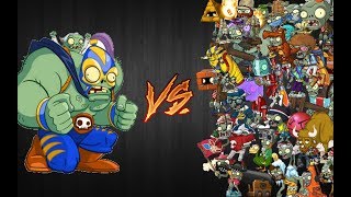 PvZ 2 - Aplastador vs Todos los Zombis - Hero Smash vs All Zombies