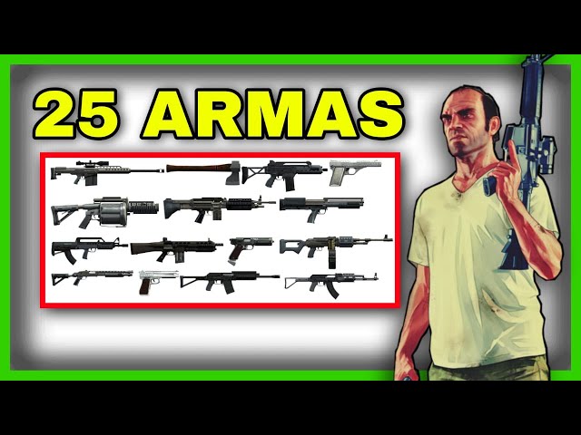 GTA V: armas secretas