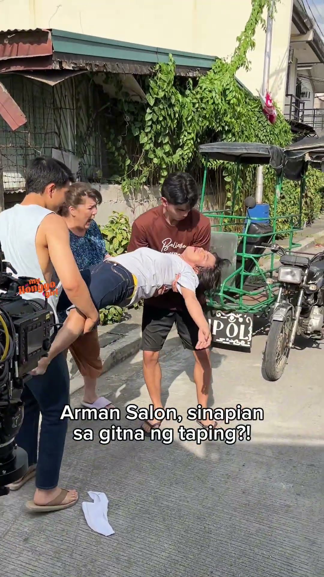 Arman Salon, sinaniban sa taping?! | My Ilonggo Girl