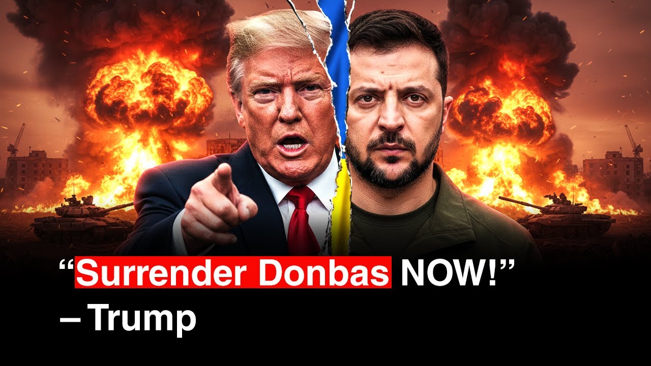 Трамп — Зеленскому: «Сдайте Донбасс СЕЙЧАС, иначе Россия заберет все навсегда!»