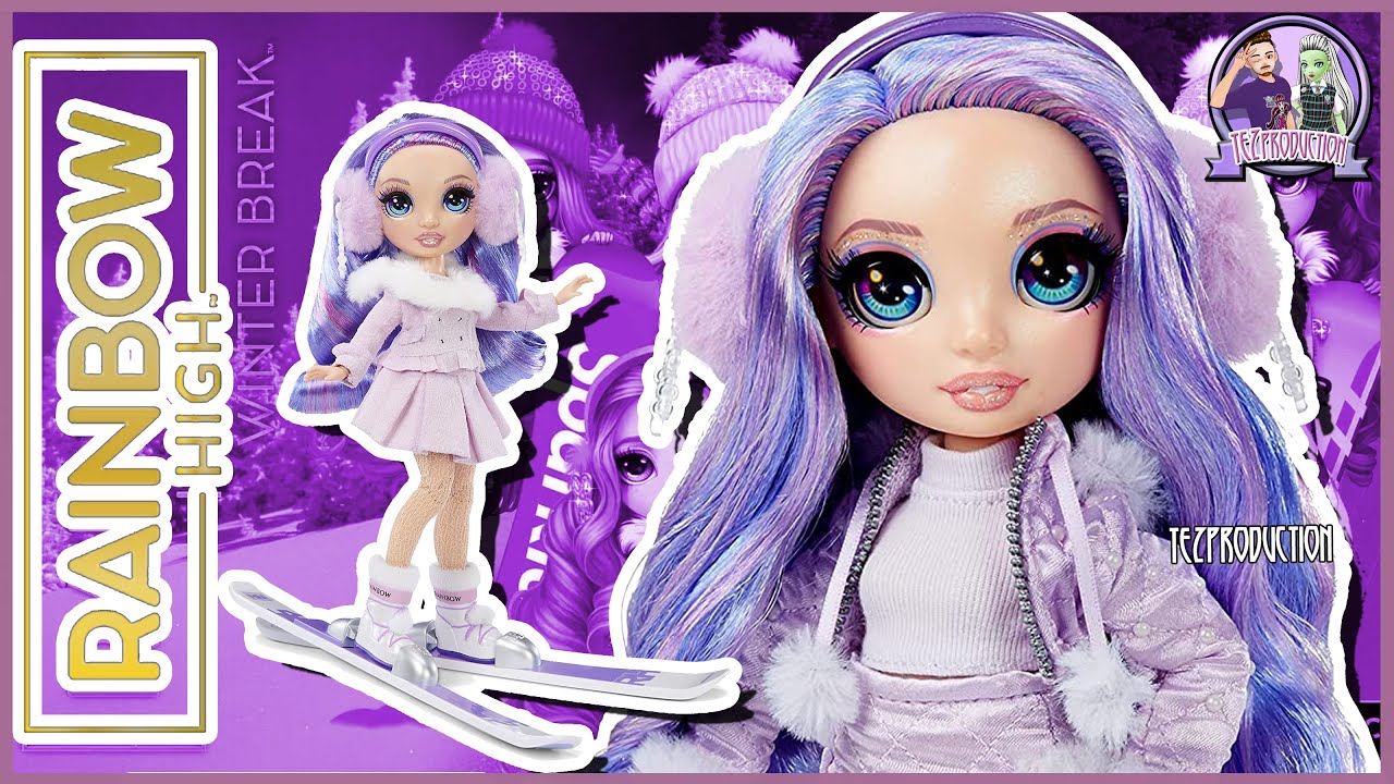 REVIEW RAINBOW HIGH 🌈 WINTER BREAK ❄️ VIOLET WILLOW 
