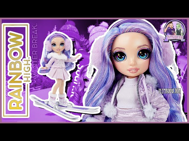 REVIEW RAINBOW HIGH 🌈 WINTER BREAK ❄️ VIOLET WILLOW 