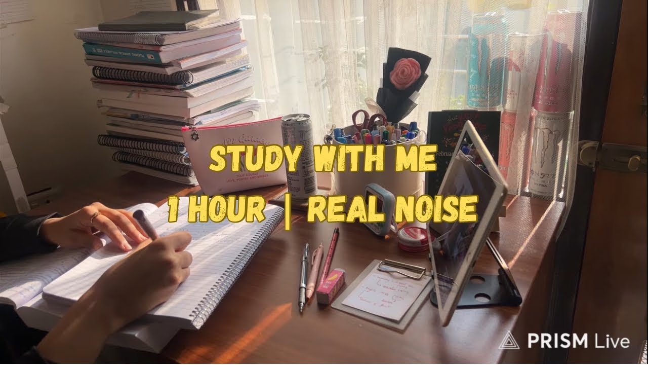 Study live with me!