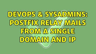 Celebrity DevOps & SysAdmins: Postfix relay mails from a single domain and IP Wealth