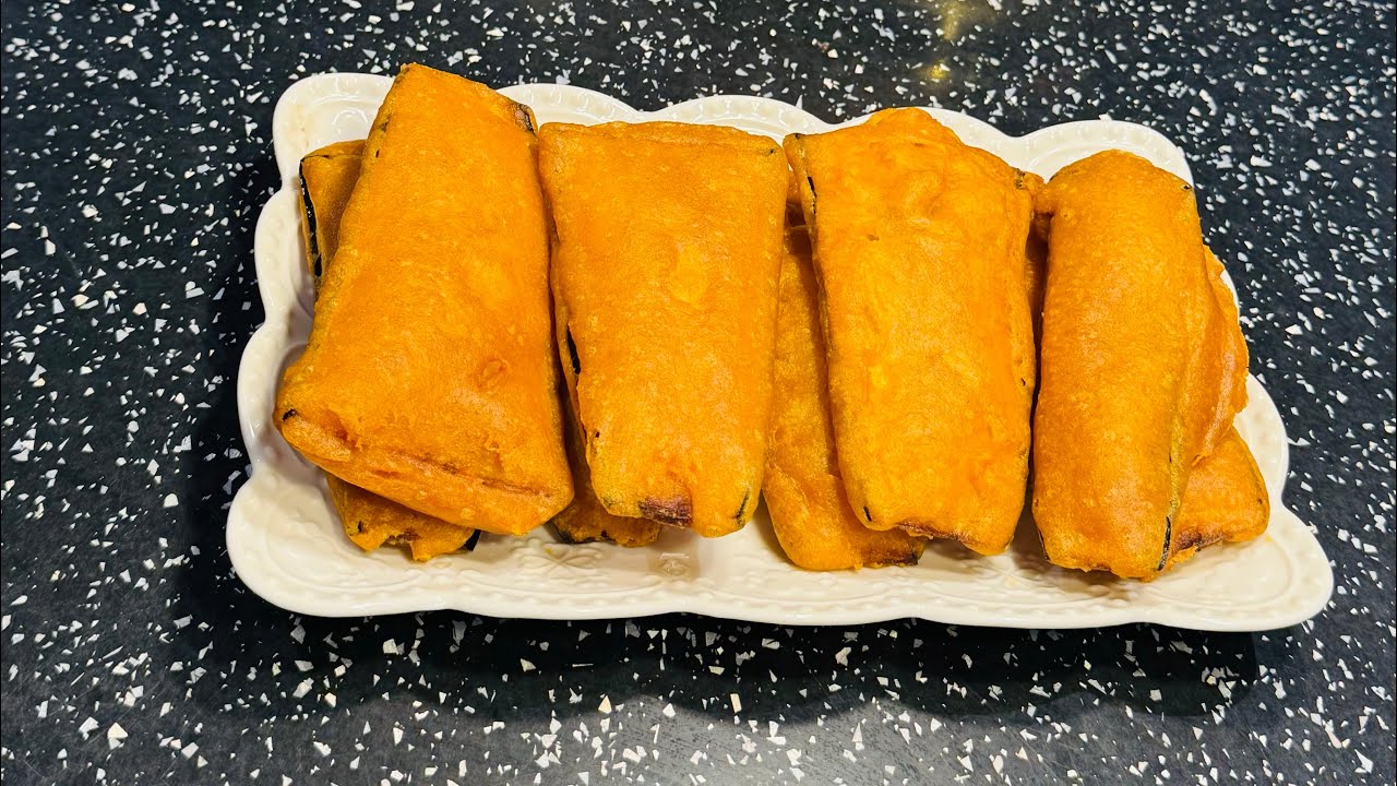 How to make crispy beguni recipe। - YouTube