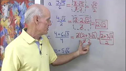 Algebra Help: Simplifying Radicals 1