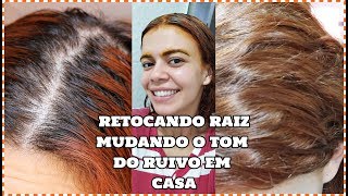 Retoque De Raiz Clareando O Ruivo Igora 8-77 9-77 0-77 E Ox 30 Vol.