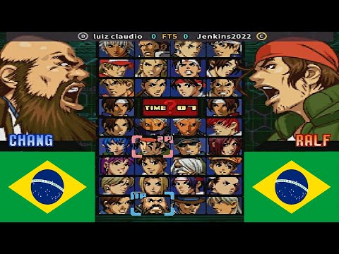 KOF 99 - Anniversary Edition [Hack] - luiz claudio vs Jenkins2022 FT5