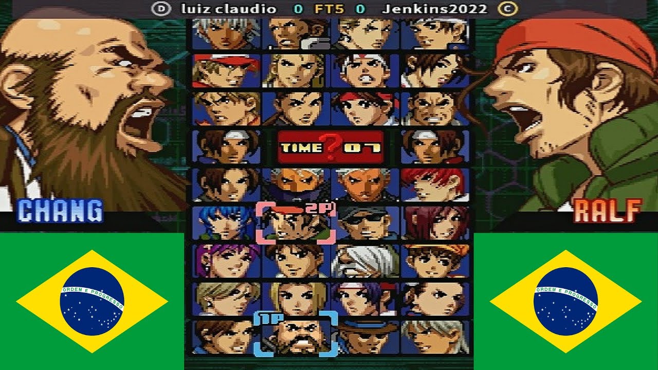 KOF 99 - Anniversary Edition [Hack] - luiz claudio vs Jenkins2022 FT5 ...