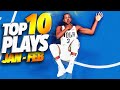 The MOST INCREDIBLE TOP 10 PLAYS From Jan - Feb / NBA 2K22 Highlights & Funny Moments