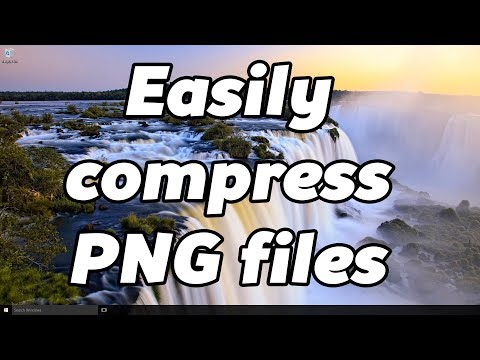 Video: How To Compress Png