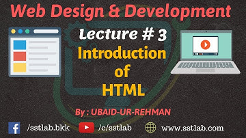 003 - HTML from beginning tutorial in urdu/hindi BY Ubaid Ur Rehman | SST Lab