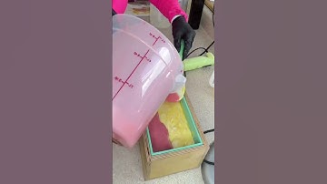 Making Pink Hibiscus part 2 #coldprocesssoap #soapmaking