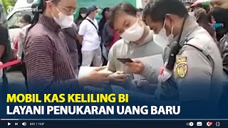 Layani Penukaran Uang Baru dengan Mobil Kas Keliling BI Kediri