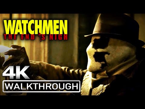 Watchmen: The End Is Nigh Full Gameplay Walkthrough / No Commentary【FULL GAME】 4K 60FPS