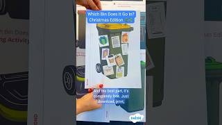 A fun free Christmas recycling activity your students will love!🎄♻️ #TwinklAustralia #christmas