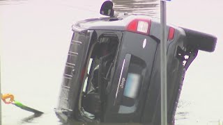 Woman rescued from SUV that went into Connecticut River in Rocky Hill
