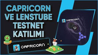 Capricorn Finance Ve Lenstube Testnet İşlemleri Cube Chain - Mumbai Ağı