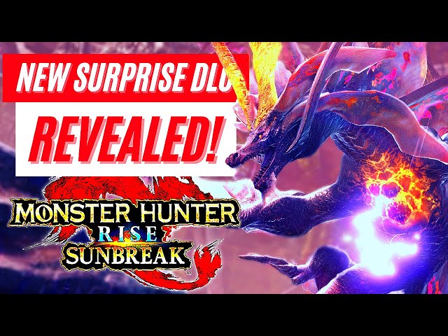 Monster Hunter Rise: Sunbreak New DLC Surprise Reveal News Hazard Amatsu