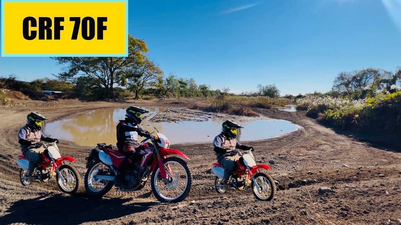 猿ヶ島　走りまくれCRF70F!の巻（241215)