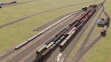 Trainz 2019 JMRI 13, JMRI with Friends! One option for forwarding cars with your friends!