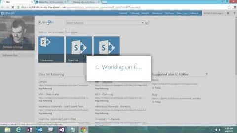 Self-Service Site Provisioning using Apps for SharePoint 2013