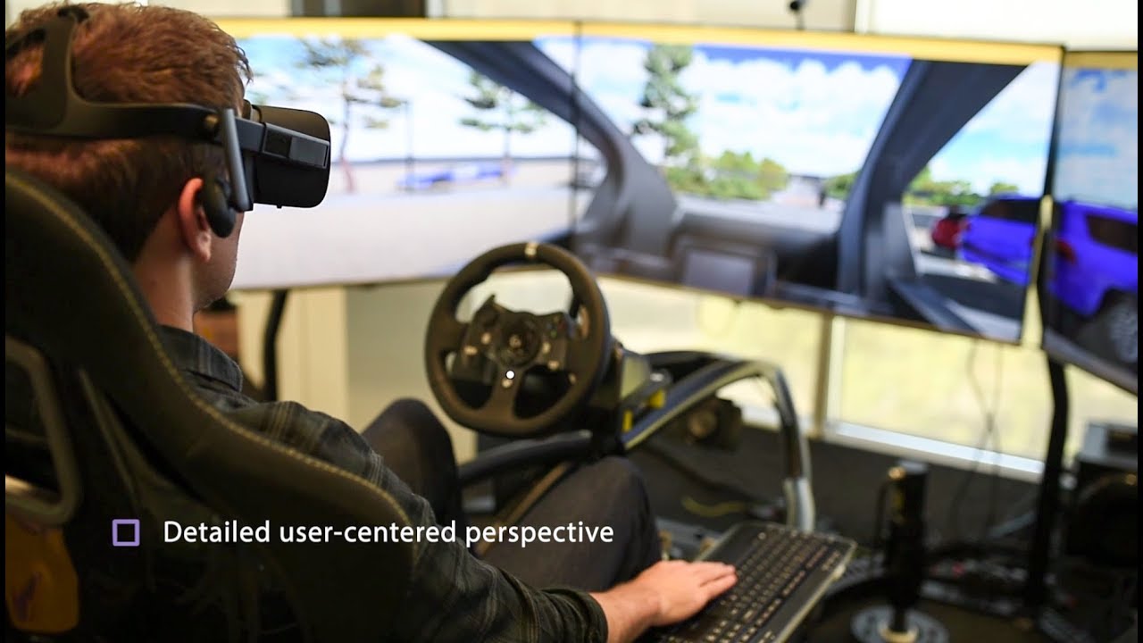 Autonomous vehicle passenger user trials using Virtual Reality YouTube