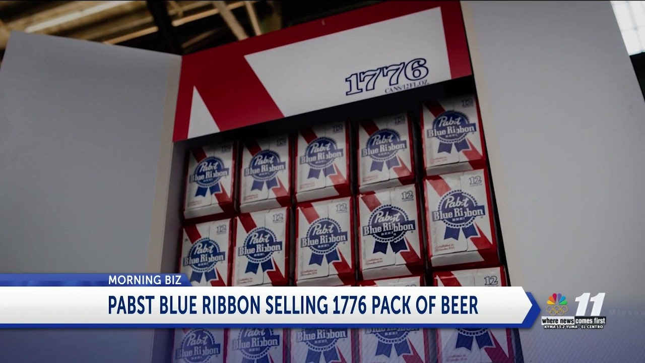 PABST BLUE RIBBON SELLING 1776 PACK OF BEER YouTube