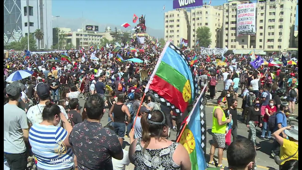 ذكرى بدء الاحتجاجات الكبرى في تشيلي
