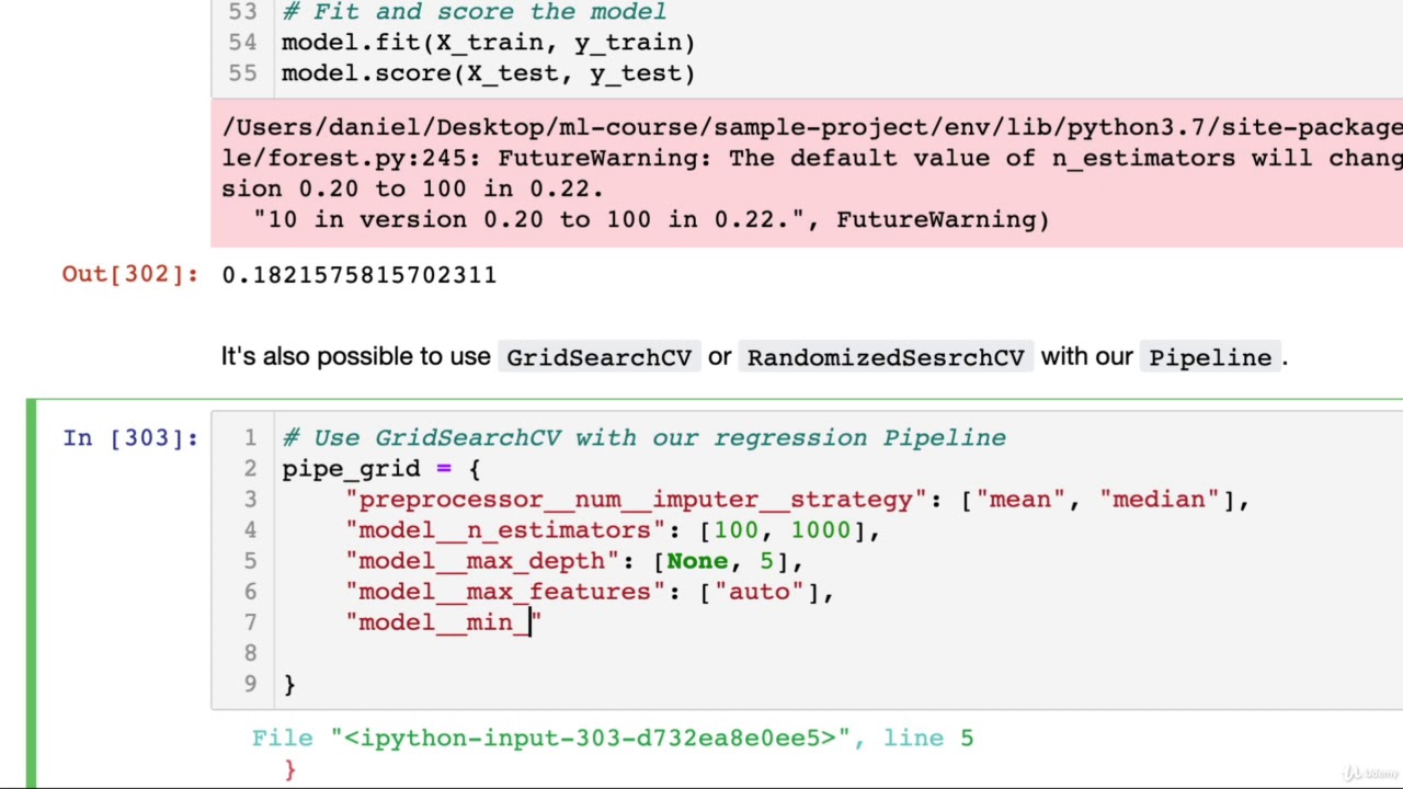 119 Putting It All Together 2 | Scikit-learn Creating Machine Learning ...