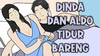 DINDA DAN ALDO TIDUR BARENG - Animasi sekolah