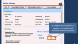 Got Title Title Fee Calculator