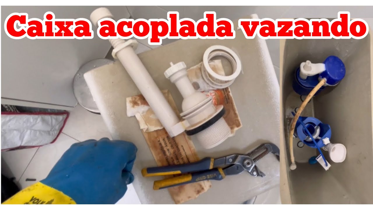 Privada com Caixa Acoplada vazando | FAÇA VOCÊ MESMO - YouTube