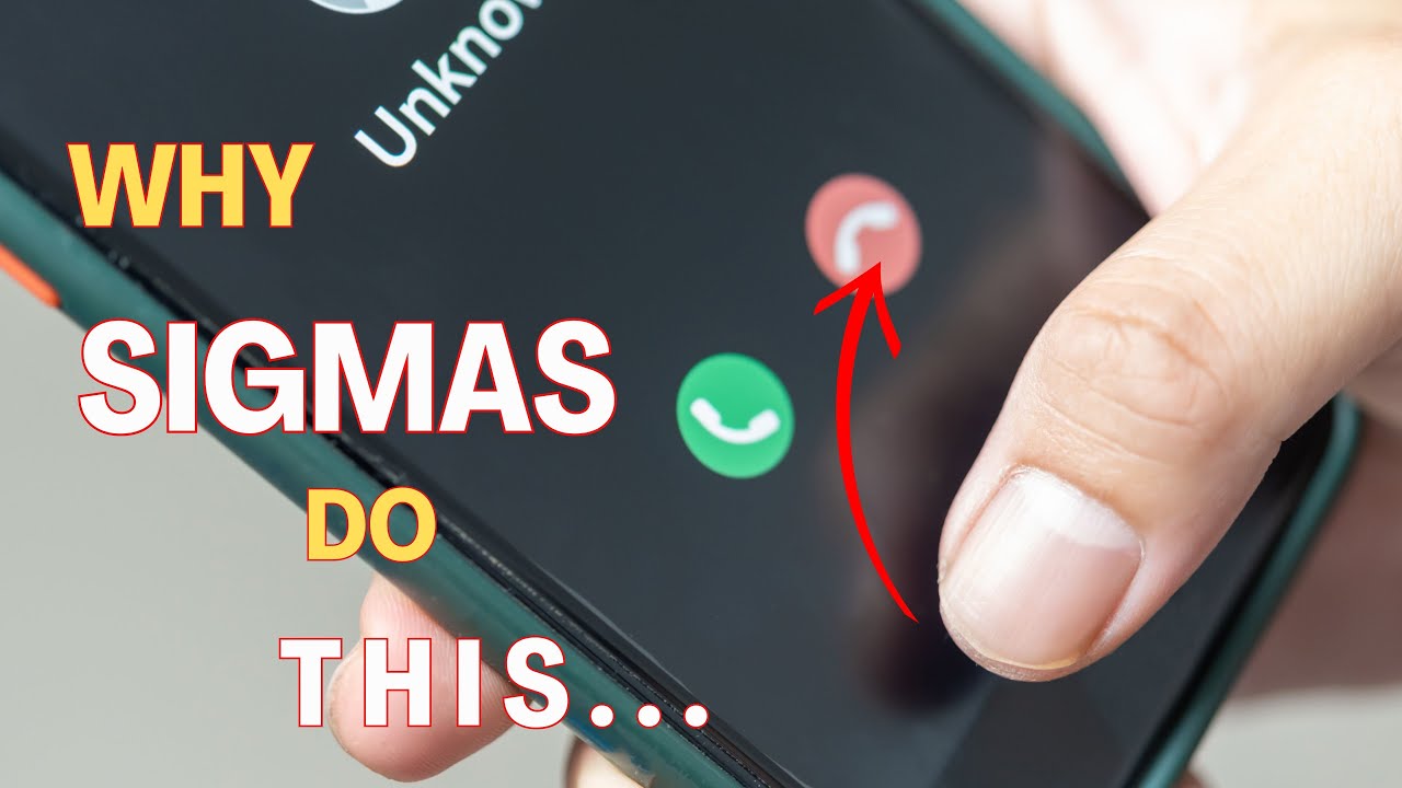 Why a Sigma male may ignore incoming calls from blocked numbers - YouTube