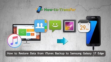 How to Restore Data from iTunes Backup to Samsung Galaxy S7 Edge Directly