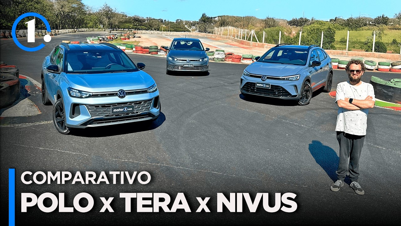 TERA, POLO ou NIVUS? Qual Volkswagen levar pelo mesmo dinheiro em 2025? Comparativo Motor1 Brasil